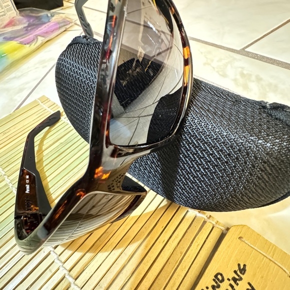 Costa Del Mar PERMIT Polarized Sunglasses|Tortoise/Carbon HI Definition NWT - Picture 12 of 16